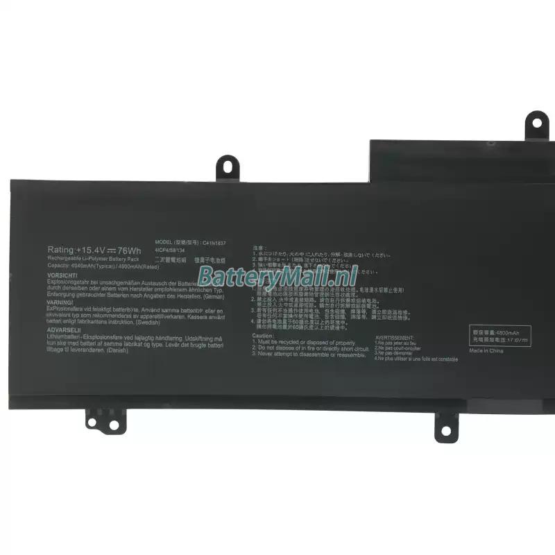 Asus TUF Dash F15 FX516PR battery