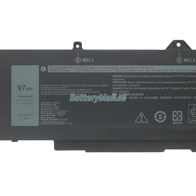 Dell 9JRV0Battery