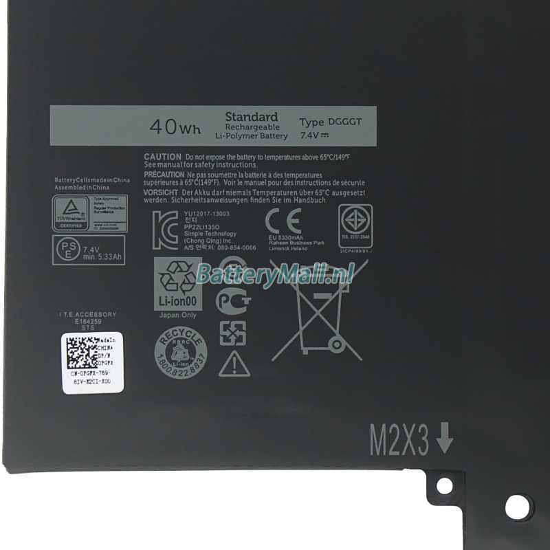 Dell XPS 11 XPS11DBattery