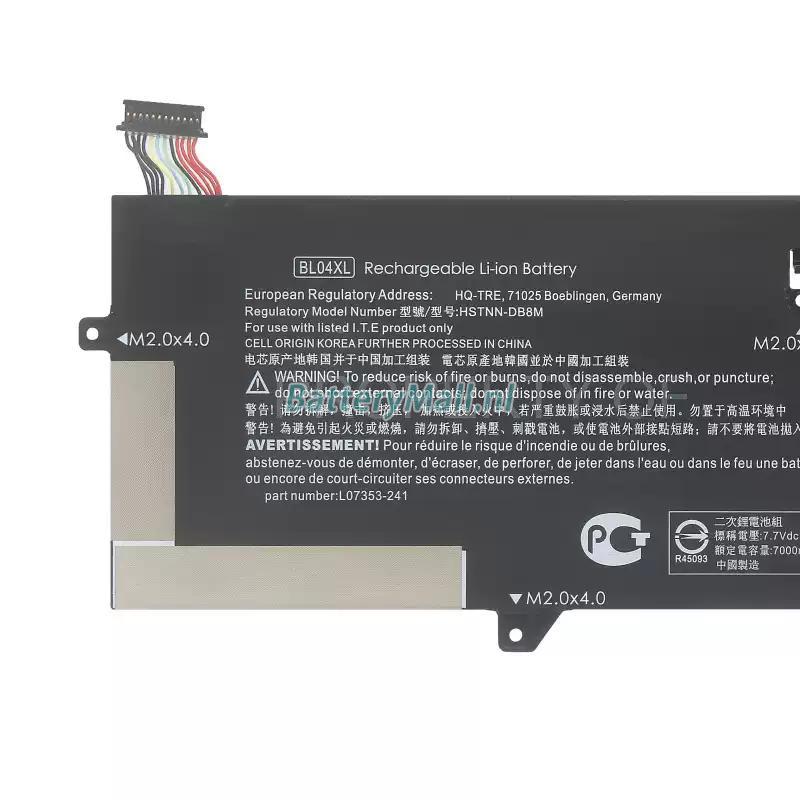 HP HSTNN-DB8MBattery