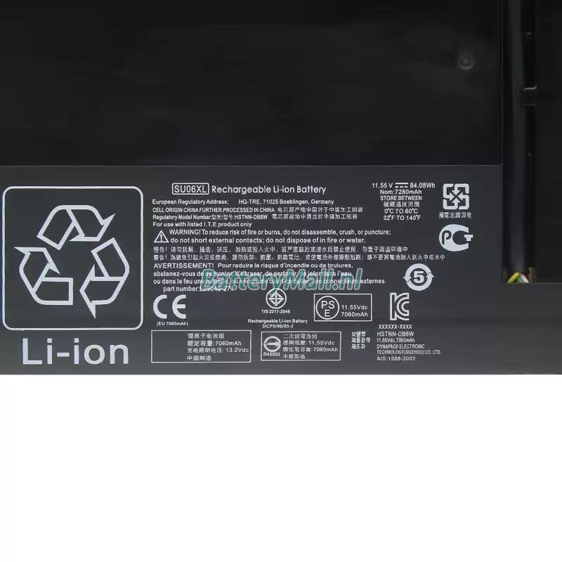 HP Spectre x360 15-df0013tx battery