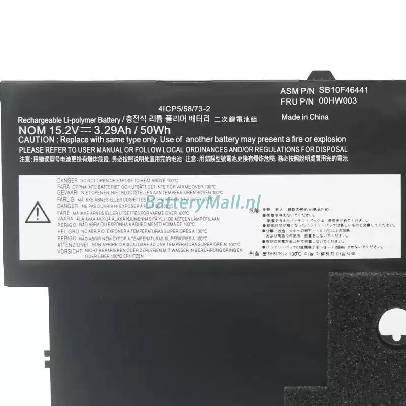 Lenovo ThinkPad X1 Carbon (3rd Gen)-20BS003CUSBattery