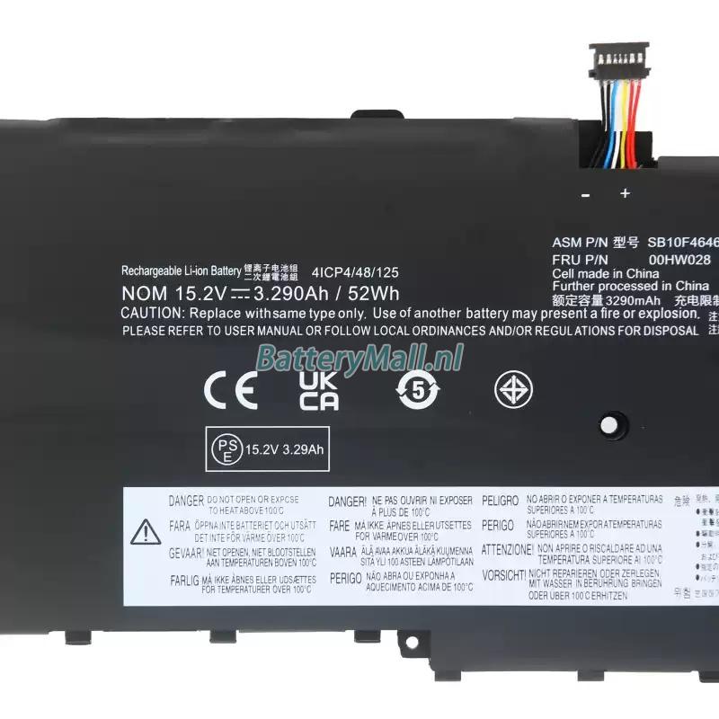 Lenovo ThinkPad X1 Carbon(20FB006AGE)Battery