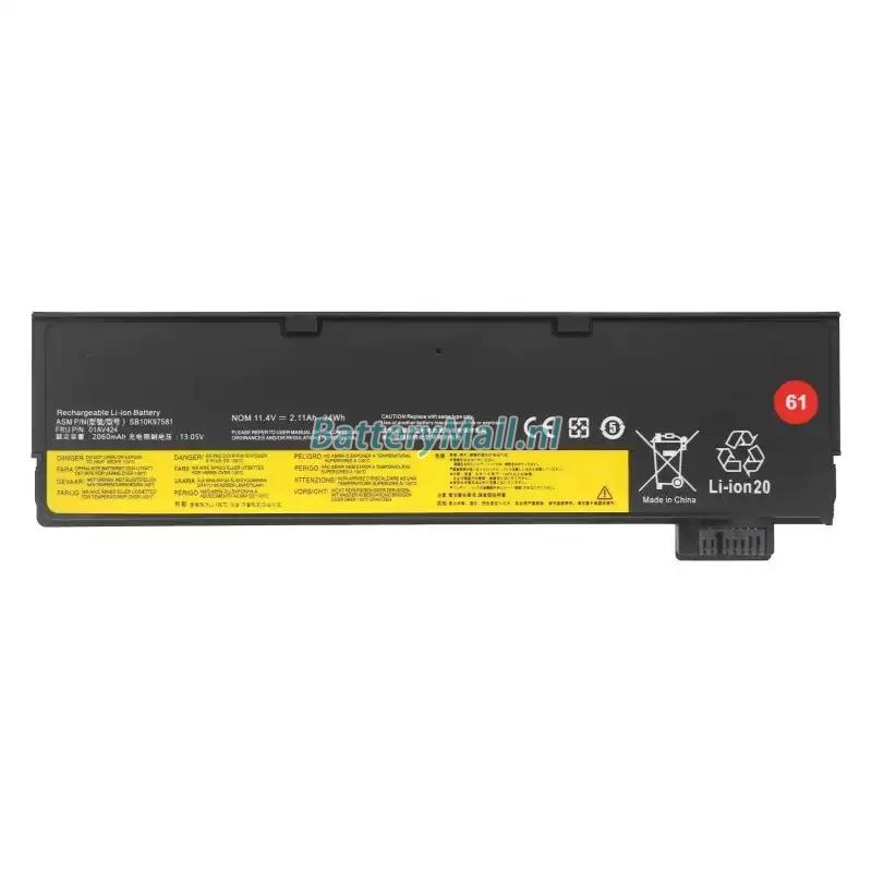 Battery for Lenovo ThinkPad T480-20L60034MD