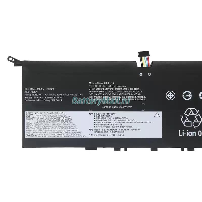 Lenovo L17C4PE1Battery