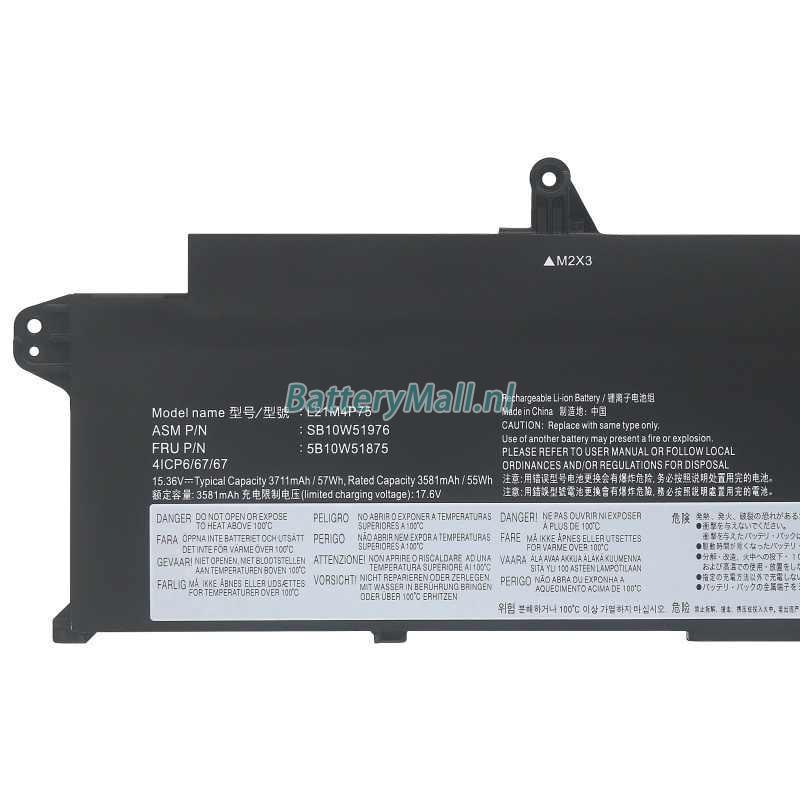 Lenovo ThinkPad T14s Gen 4 (AMD)-21F8003FRI battery