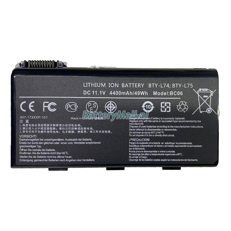 MSI CX623-054XEUBattery