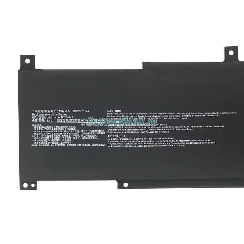 MSI Summit E14 A11SCST-072RU battery