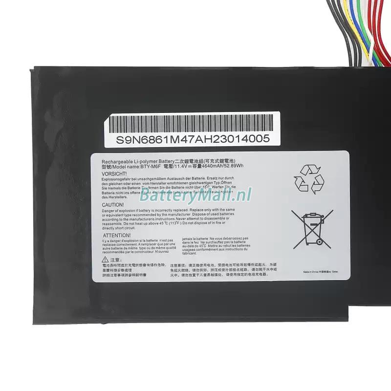 MSI GS60-6QC8H21Battery