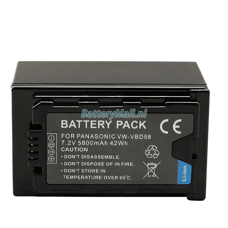 Panasonic HC-X2000 battery